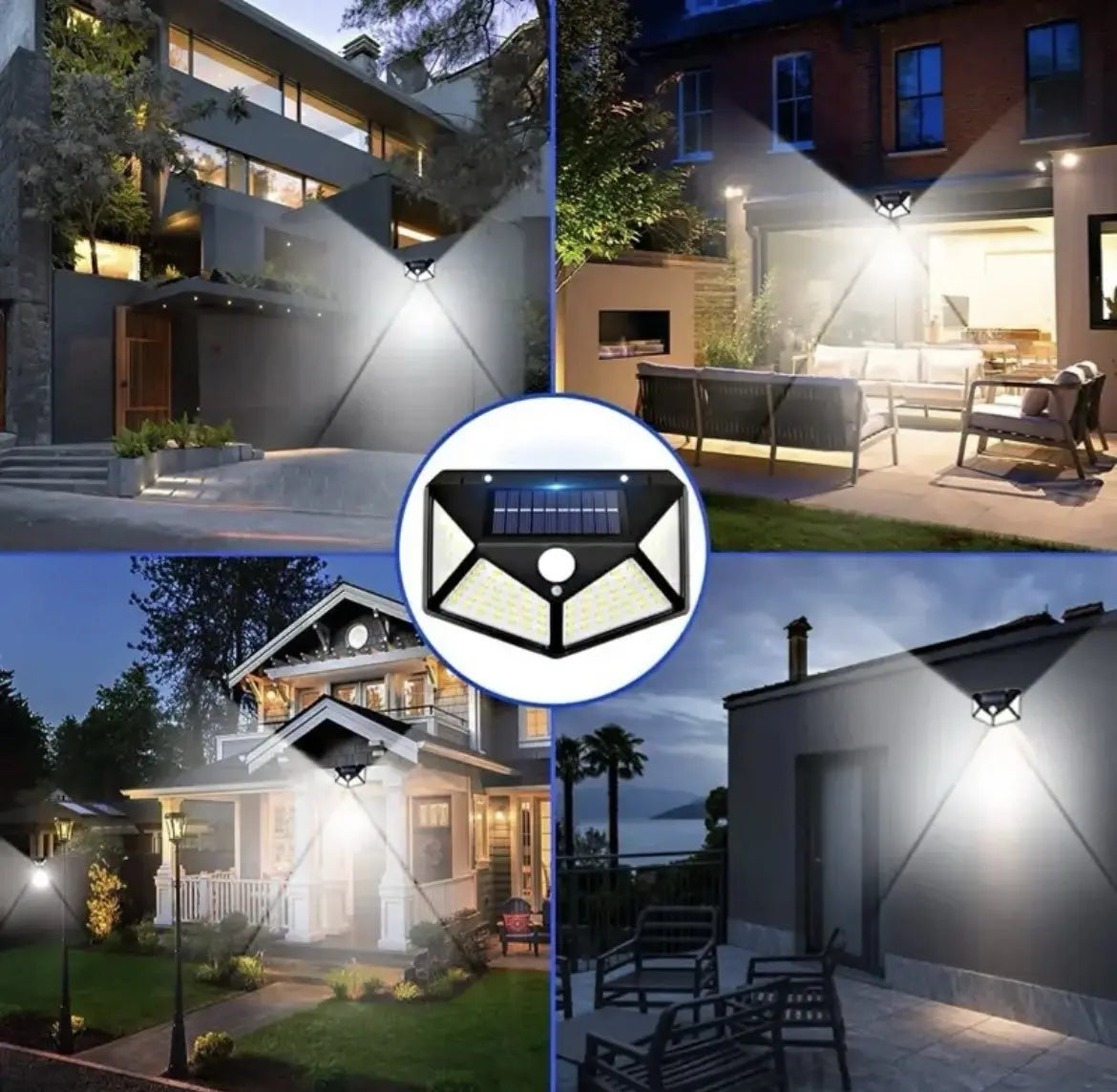 LED 100 solarna lampa na senzor