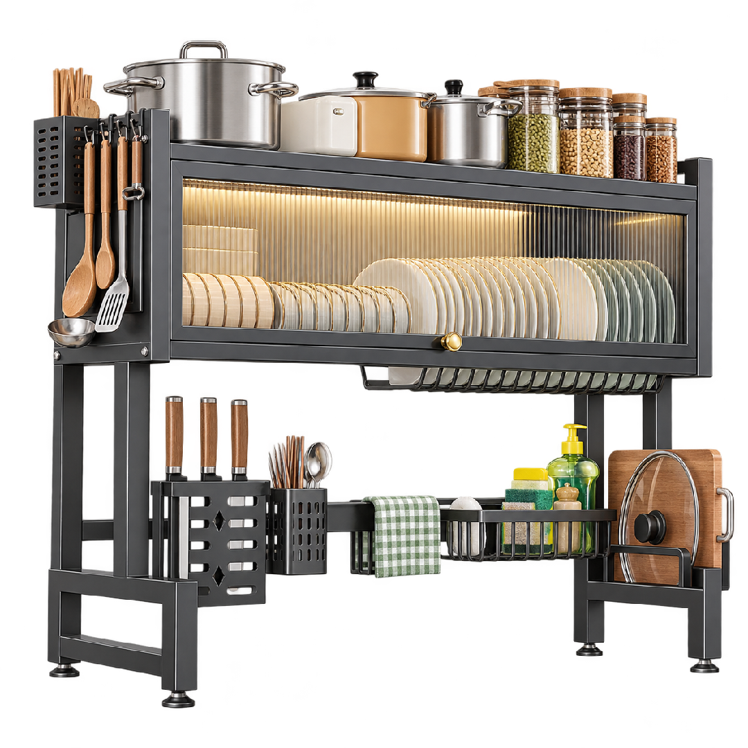 sušač za sudove iznad sudopere