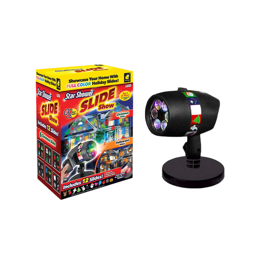 Novogodišnji reflektor 12 animacija