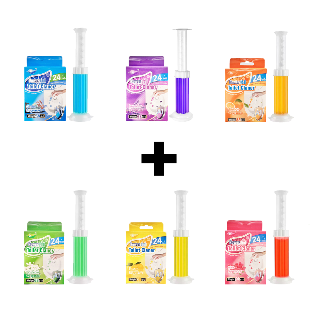 Aroma gel za WC šolju 3 + 3 GRATIS